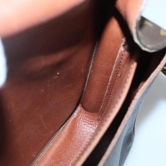 LOUIS VUITTON Monogram Cartouchiere MM Shoulder Bag M51253 LV Auth 131226 - Picture 12 of 16